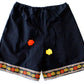 Zephyr Shorts in Black Harvest Bloom