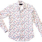 Chester & Peck Size S Long Sleeve Floral Button Down