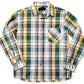 Maiden Noir Green Plaid Long Sleeve Button Up Shirt