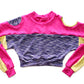 Praxis Concentric Long Sleeve Top In Space Dye Alt Primaries