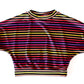 Praxis Short Sleeve Top In Roller Boogie Stripe