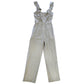 Tularosa Dusty Sage Green Ruffled & Smocked Jumpsuit XXS