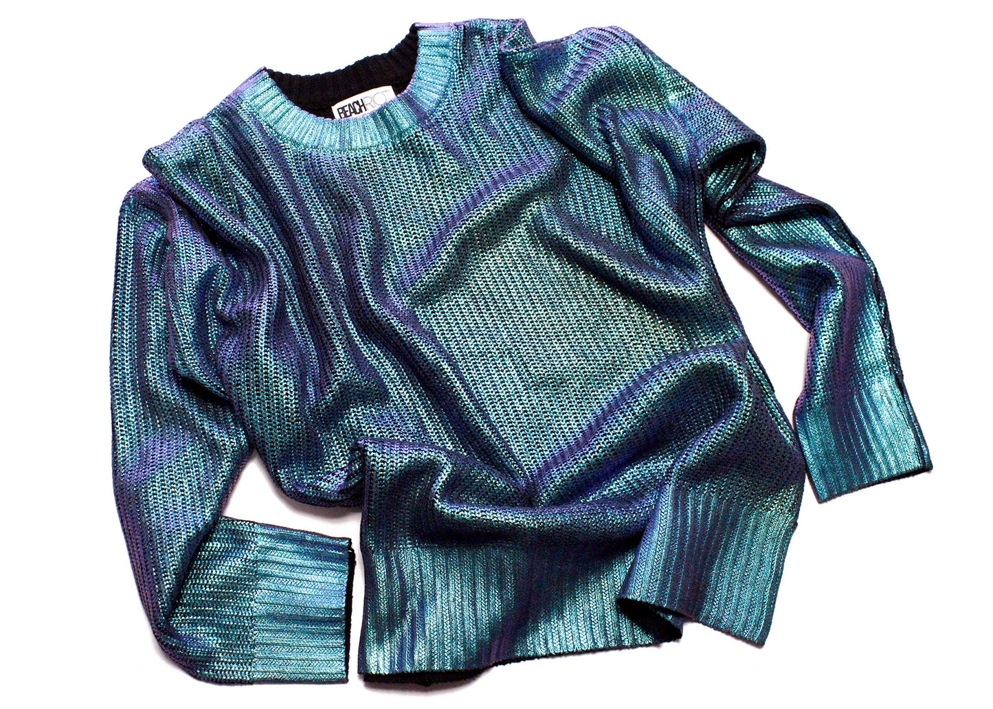 Beach Riot Callie Sweater in Galaxy Shine, Size XL