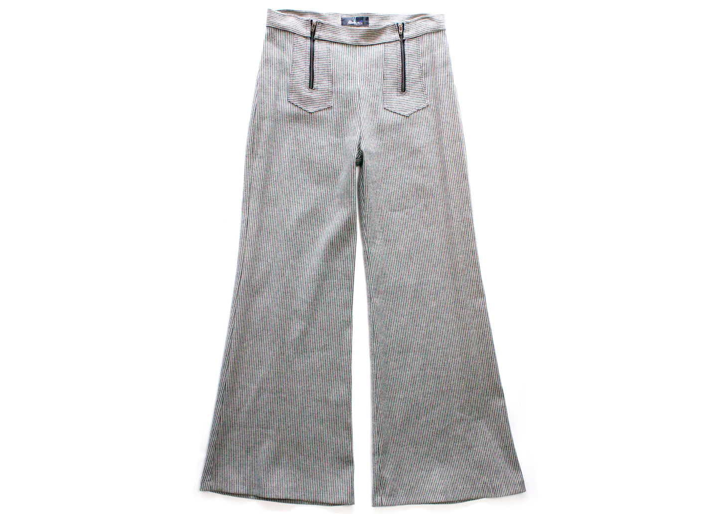 Nemisis Trousers In Gray Stripe