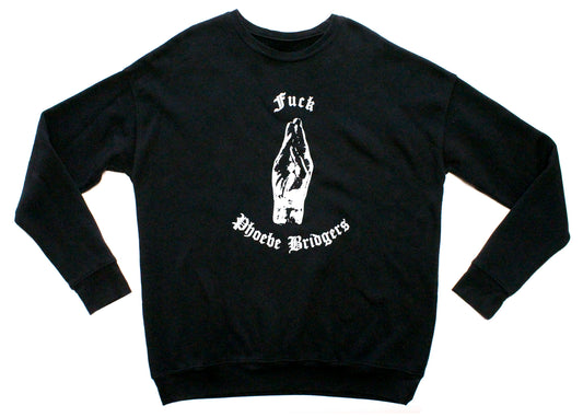 Phoebe Bridgers "Fuck Phoebe Bridgers" Sweatshirt, Size L