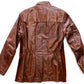 Wheels of Man Vintage Brown Leather & Suede Moto Jacket