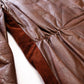 Wheels of Man Vintage Brown Leather & Suede Moto Jacket