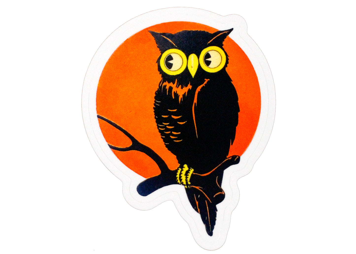 1920s Owl Sticker