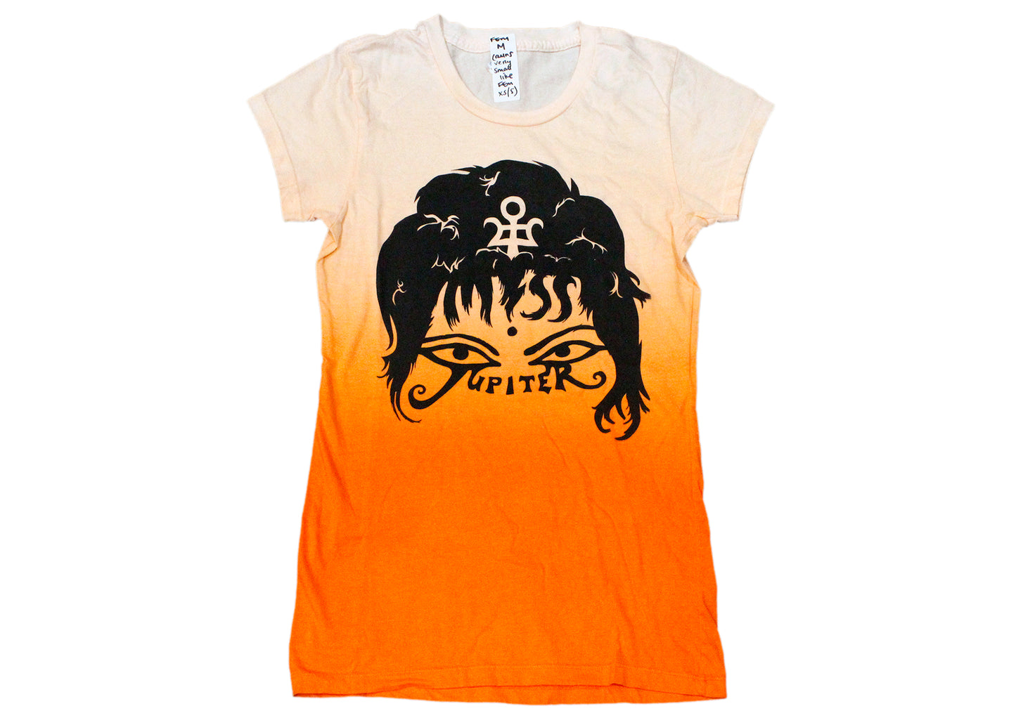 Miss Jupiter Magical Raglan Tee in Ombré Juno Orange