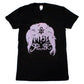 Miss Jupiter Magical Raglan Tee in Black