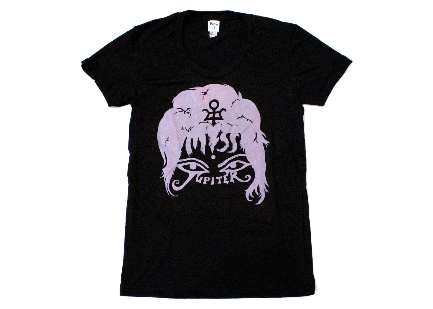 Miss Jupiter Magical Raglan Tee in Black