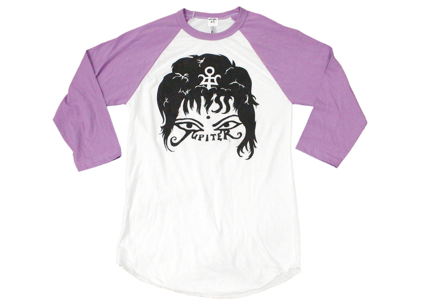 Miss Jupiter Magical Raglan Tee in Orchid