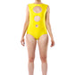 Concentric Swimsuit in Yellow