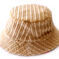 Patchwork Corduroy Reversible Bucket Hat