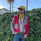 Holis Corduroy Jacket in Magneta