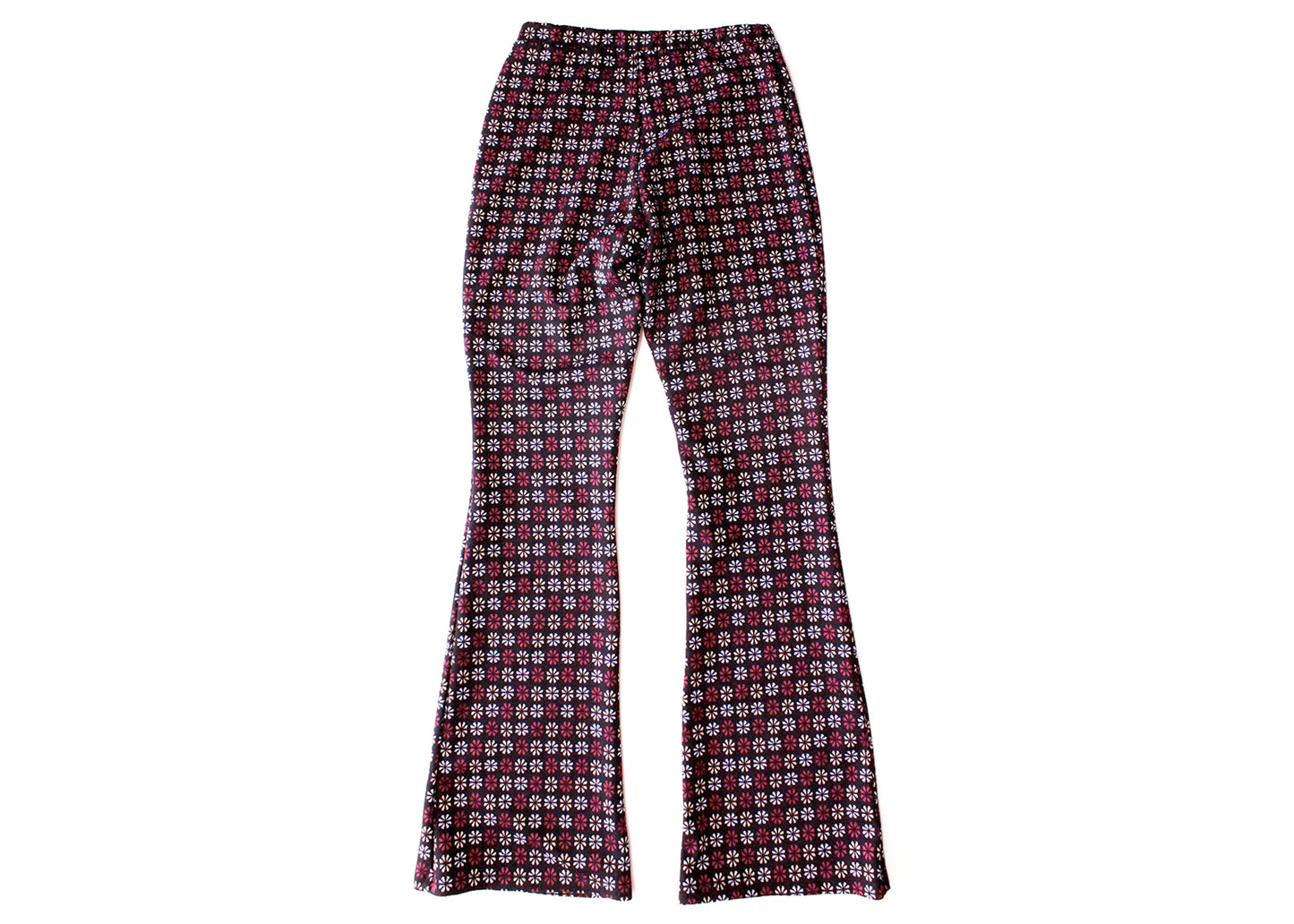 RSQ Floral Jacquard Bellbottoms