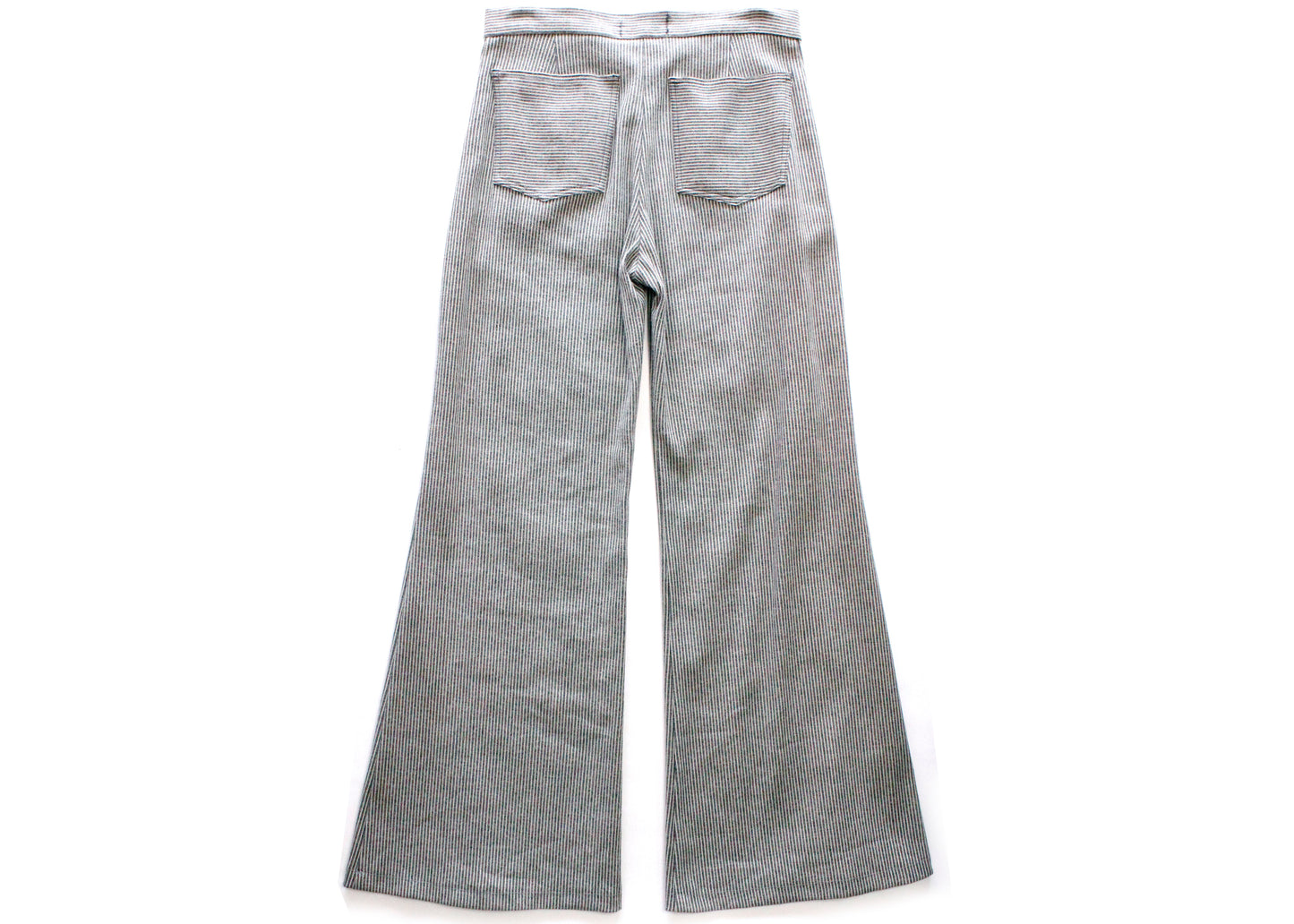 Nemisis Trousers In Gray Stripe