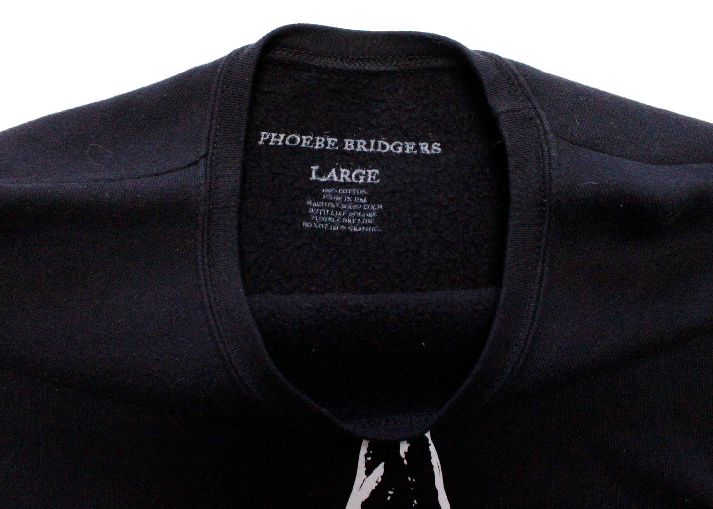 Phoebe Bridgers "Fuck Phoebe Bridgers" Sweatshirt, Size L