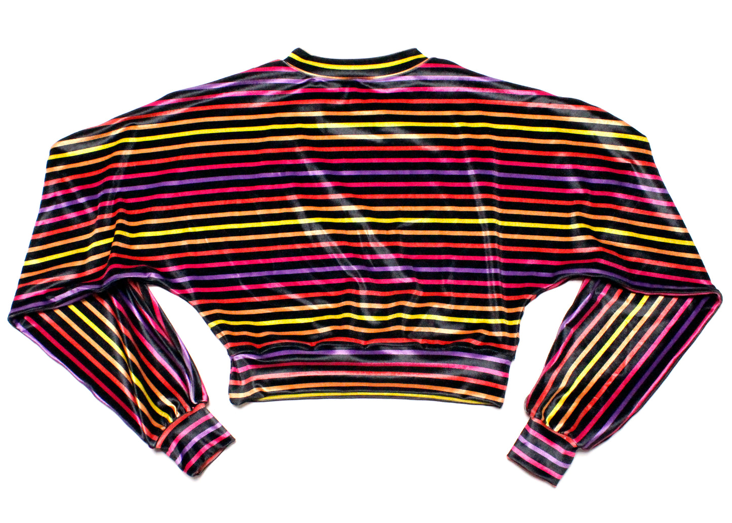 Praxis Long Sleeve Top In Roller Boogie Stripe