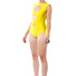 Concentric Swimsuit in Yellow