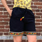 Zephyr Shorts in Black Harvest Bloom