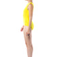 Concentric Swimsuit in Yellow