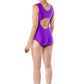 Concentric Swimsuit in Purple