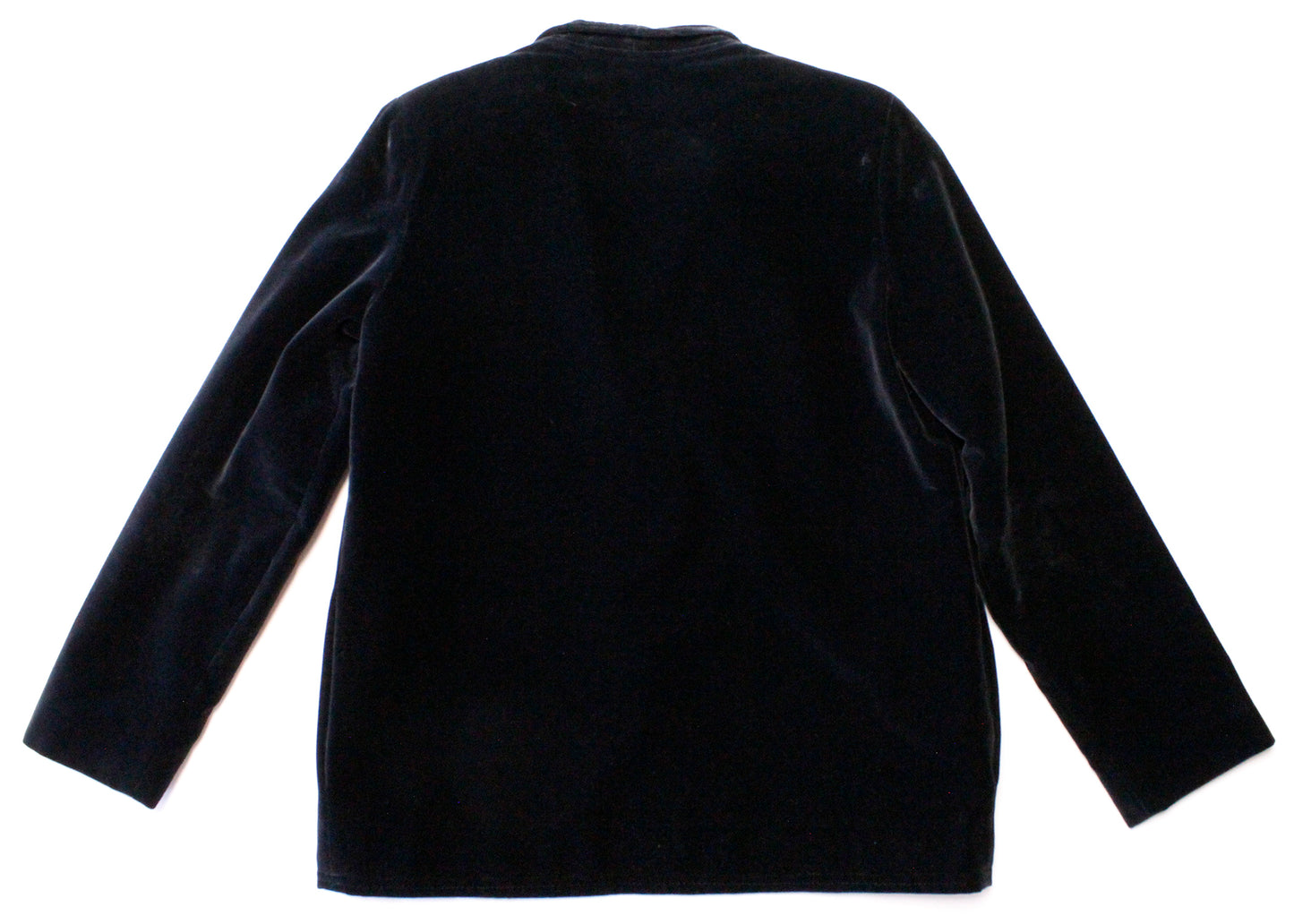 I.Magnin 1980s Black Velour Blazer