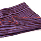 Ziggy Bellbottoms in Blackcurrent Purple Fuzz Stripe