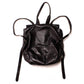 Clyde Room Backpack in Black Leather