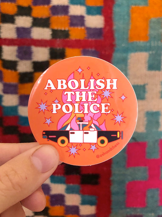 Abolish The Police Sticker