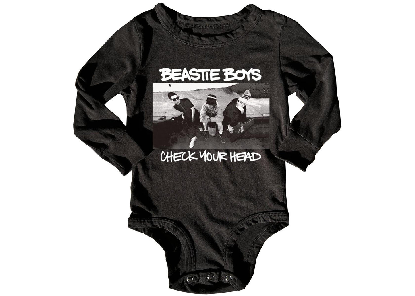 Beastie Boys Check Your Head Long Sleeve Baby Onesie
