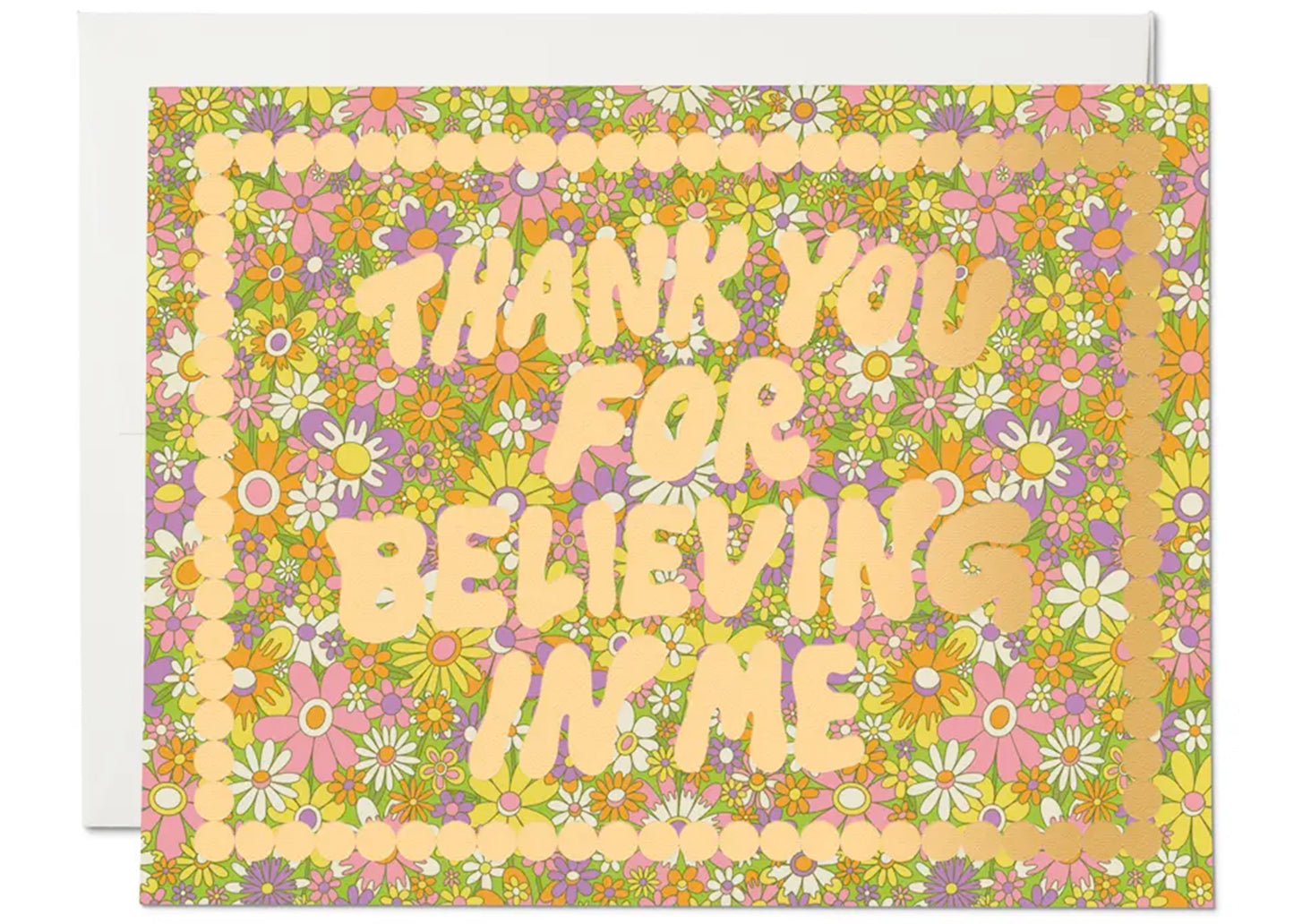 Believe In Me Thank You Card