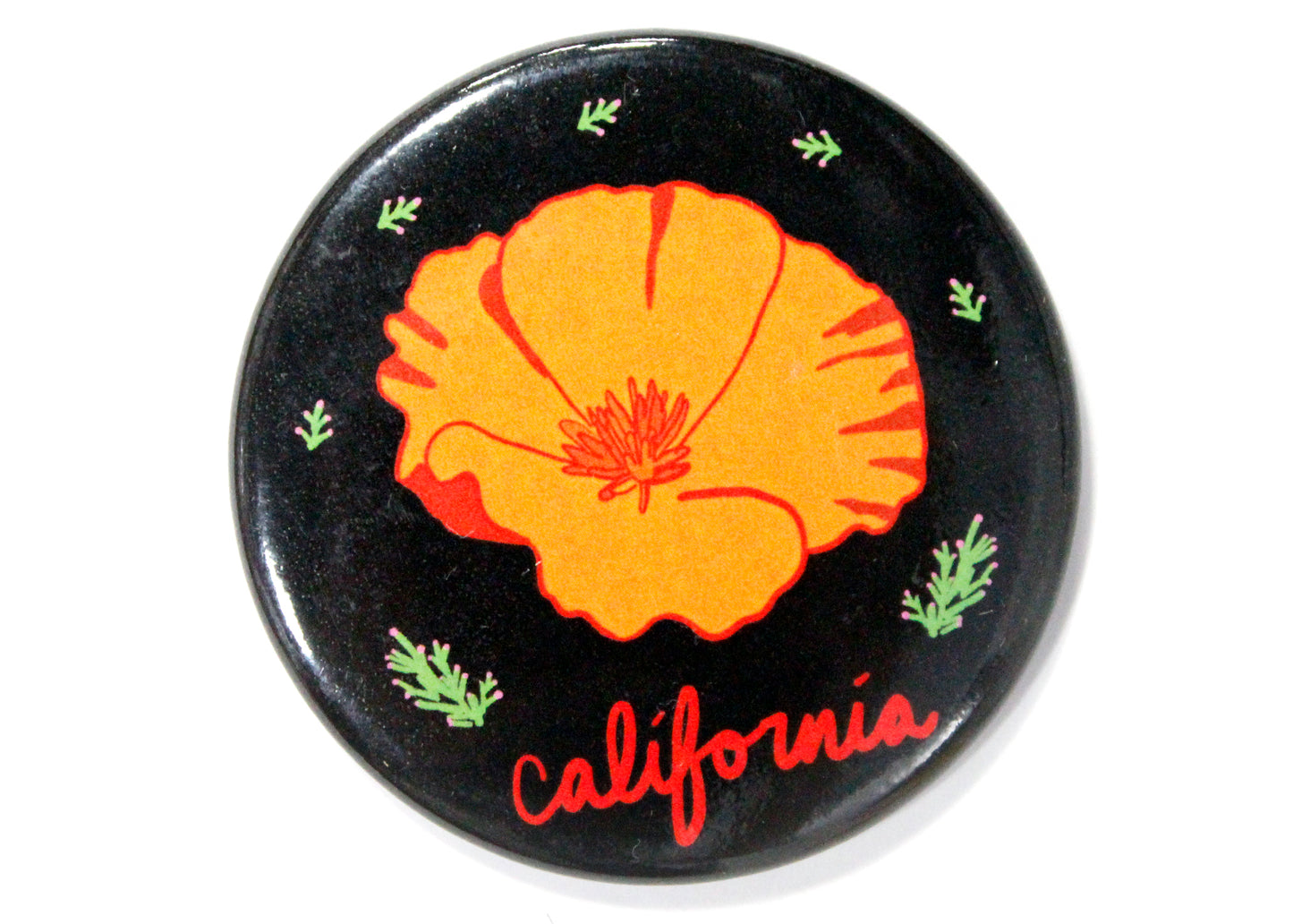 California Poppy Magnet