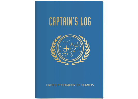 Captain's Log Star Trek Notebook