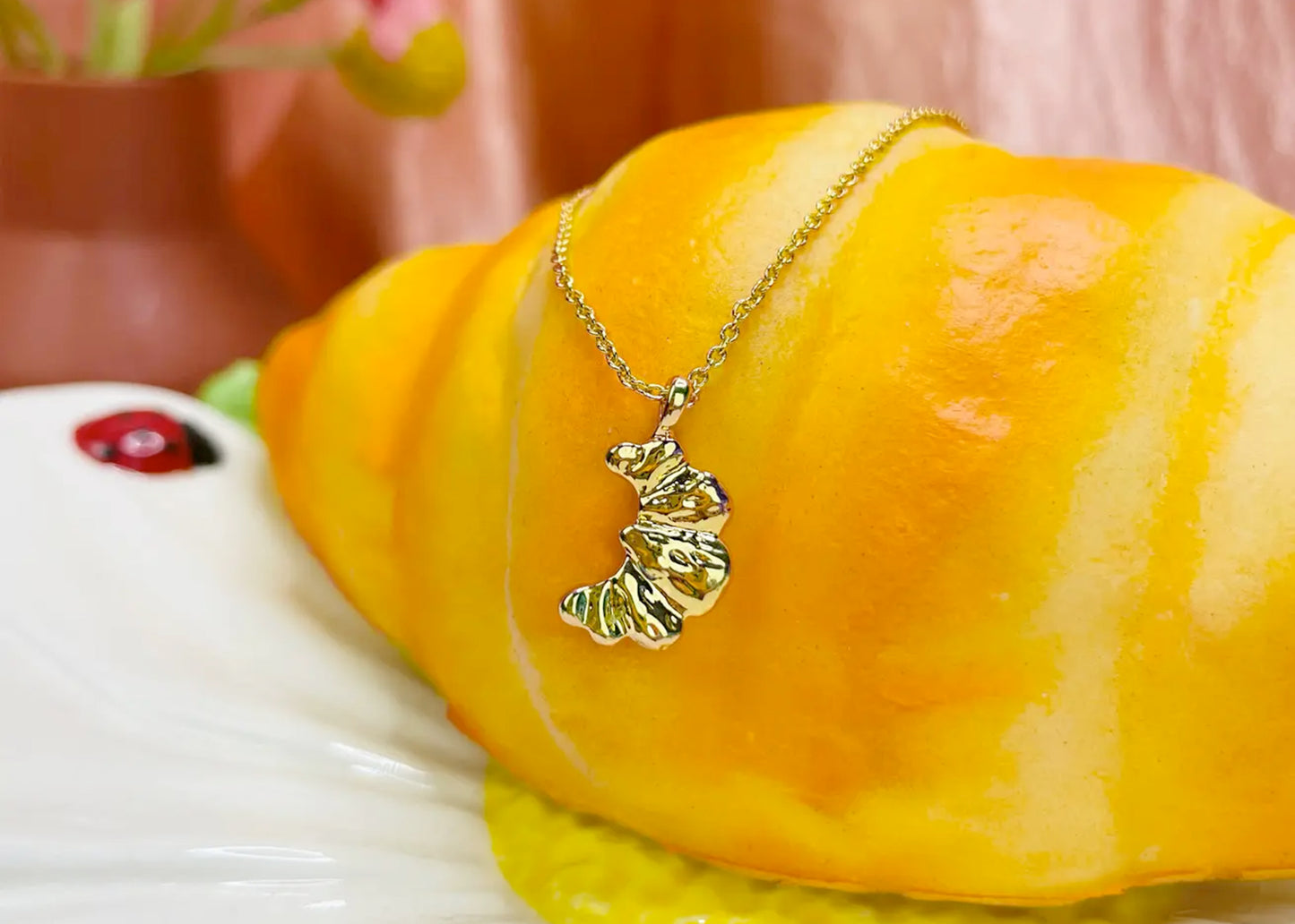 Croissant Necklace