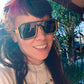 Flicker Suglasses in Black/Amber