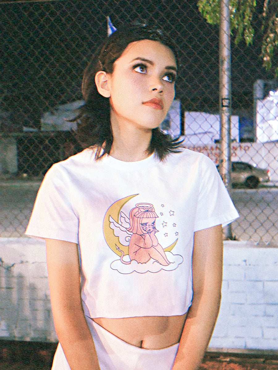 Heavenly Crop Tee