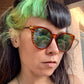 Hi There Sunglasses in Tortoise Stripe