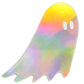 Holographic Ghost Sticker