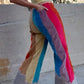 Raya Rainbow Corduroy Pants with Clouds