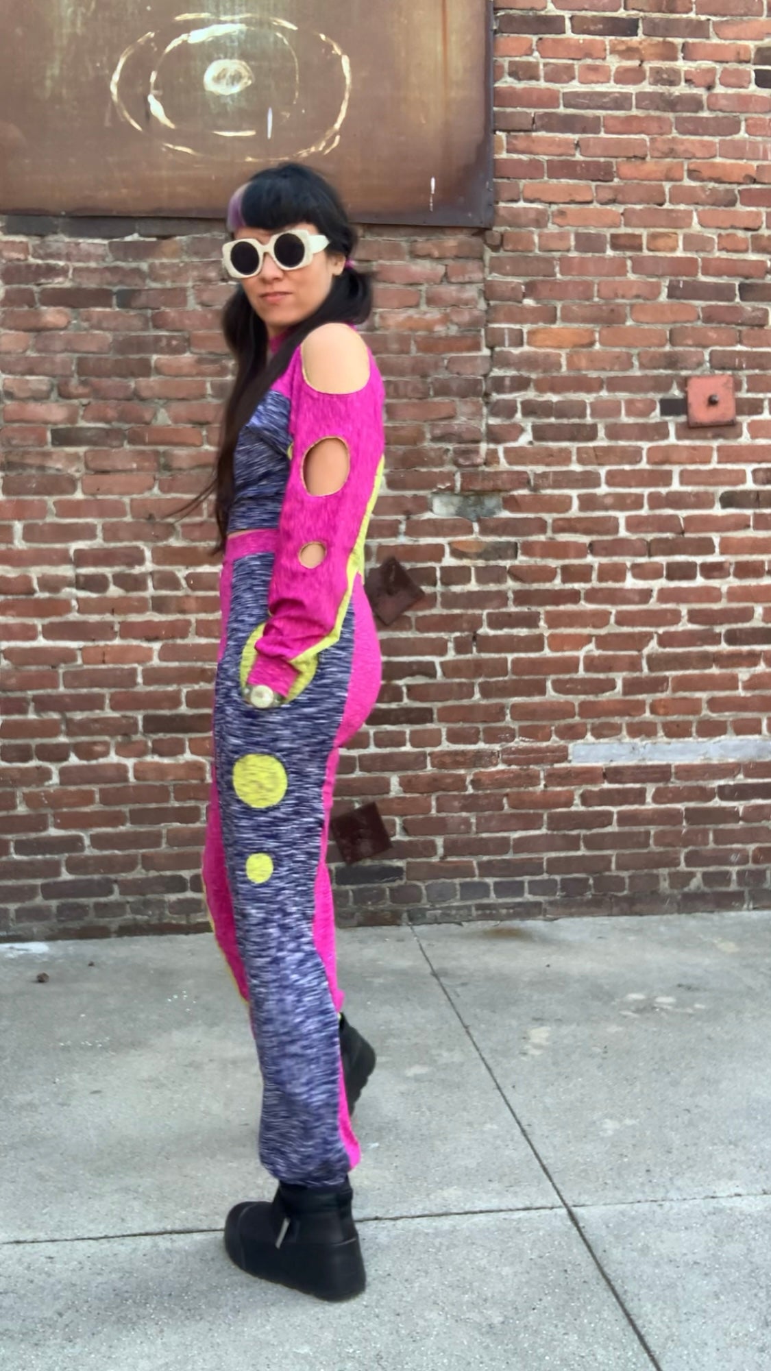 Concentric Pantaloons in Space Dye Alt Primaries