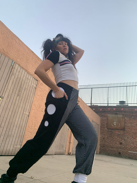 Concentric Pantaloons in Dot Matrix