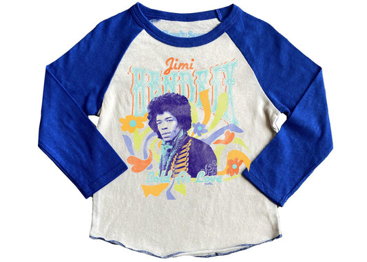 Jimi Hendrix Bold As Love Raglan Kids Tee