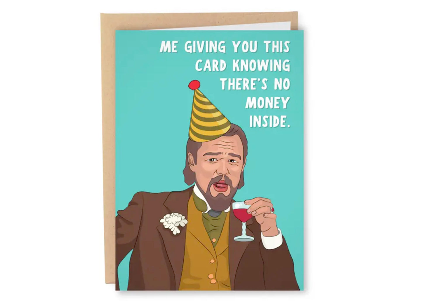 Laughing Leo Birthday Card