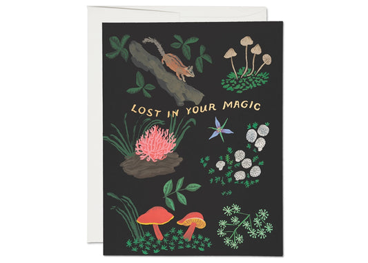 Lost In Your Magic Love Card