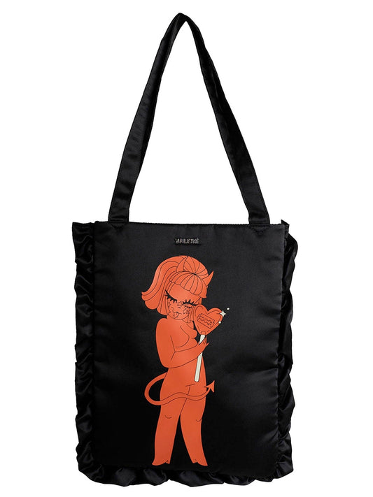 Lucy Lolli Satin Tote Bag