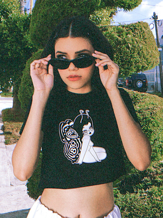 Papalo Crop Tee