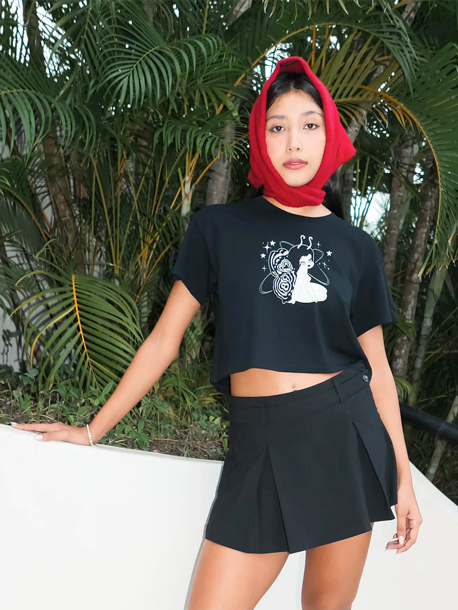 Papalo Crop Tee