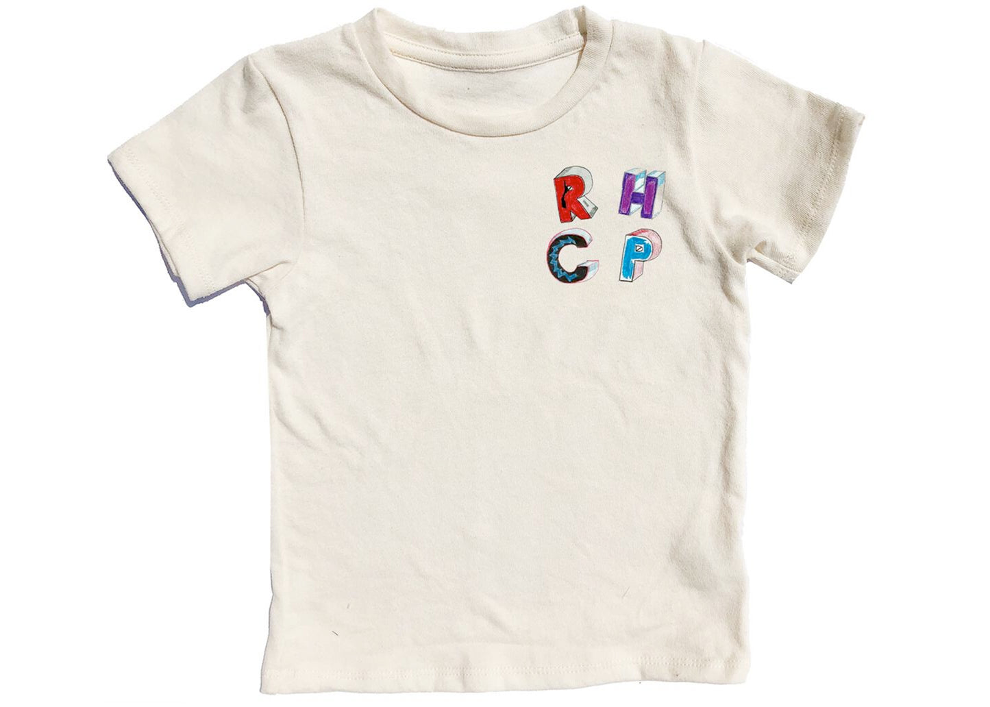 Red Hot Chili Peppers Block Letters Kids Tee